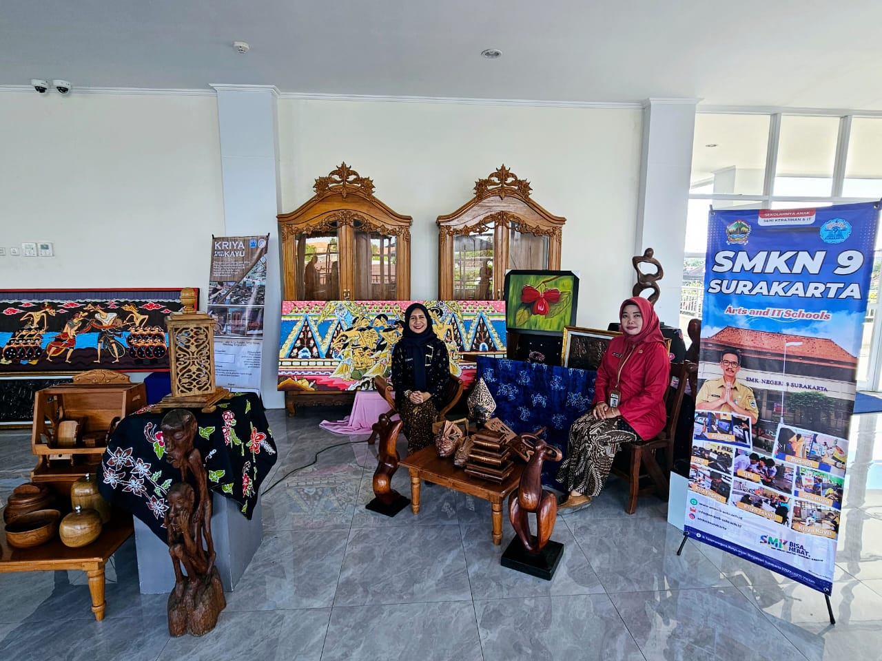 SMKN 9 Surakarta Ikuti Pameran Sri Kayu FurniFest 2025