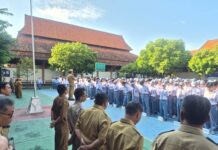 SMK Negeri 9 Surakarta Gelar Deklarasi Sekolah Berintegritas oleh Siswa dan Guru