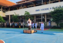 SMK Negeri 9 Surakarta Gelar Upacara Peringatan Hari Kartini 2026